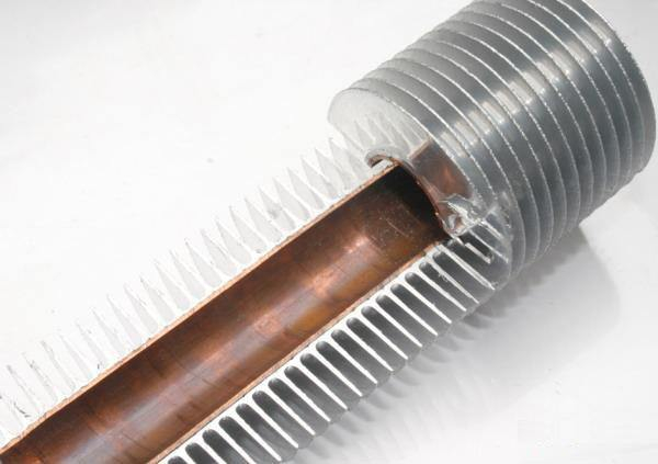 翅片管采用銅管鋁翅片的具體應用與散熱優勢
